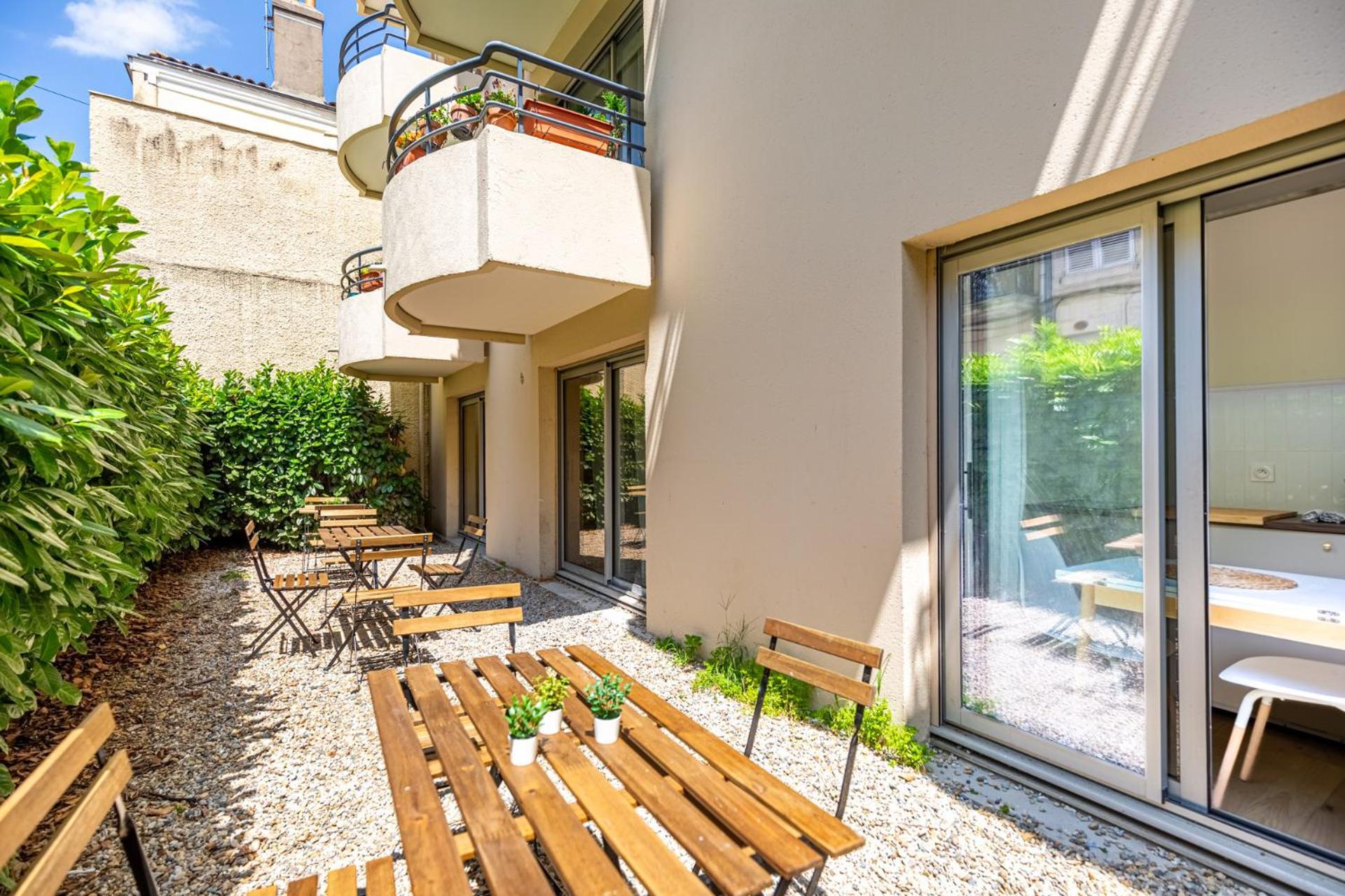 Lavie Maison Balneo Garden Flat Bordeaux Eksteriør billede