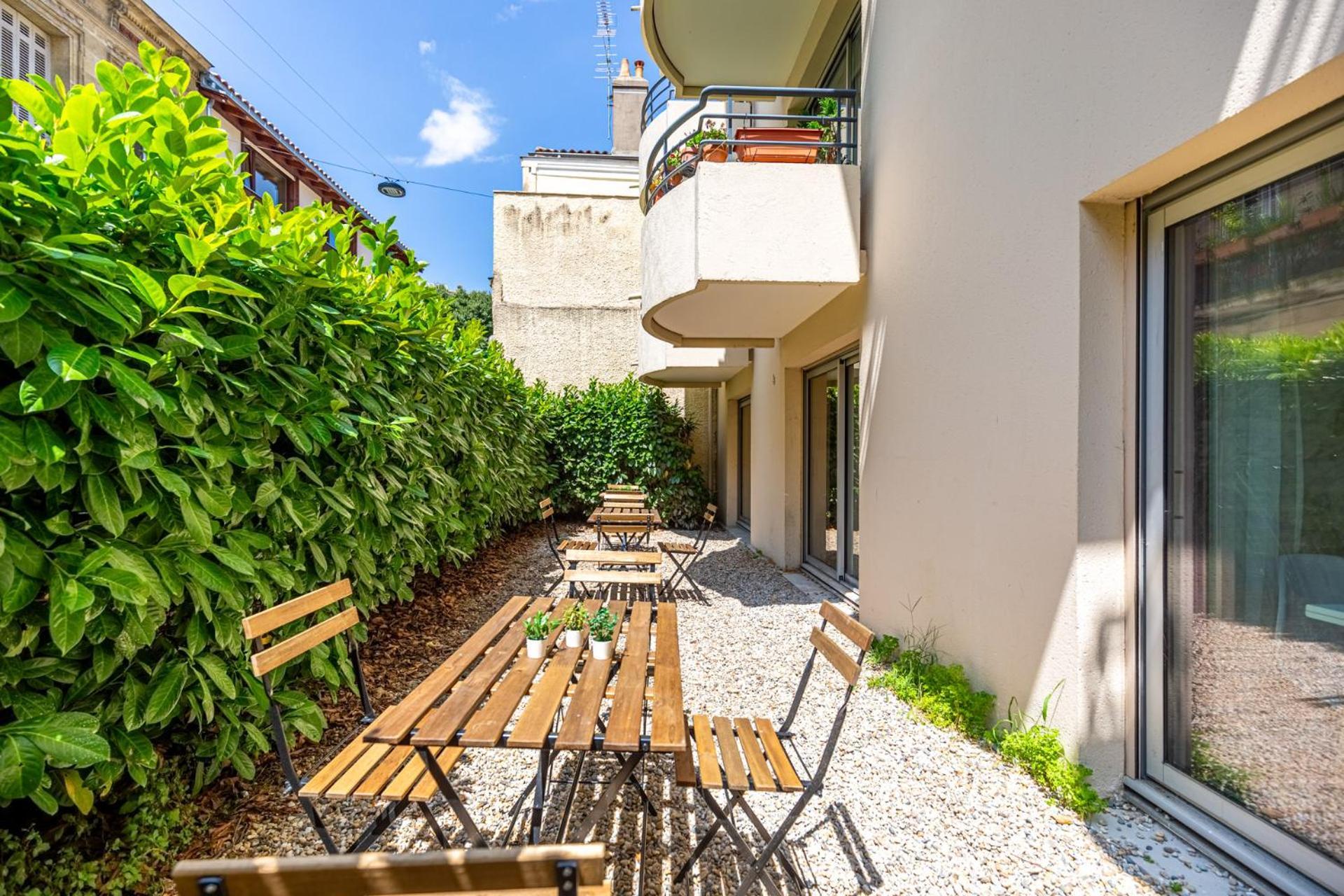 Lavie Maison Balneo Garden Flat Bordeaux Eksteriør billede
